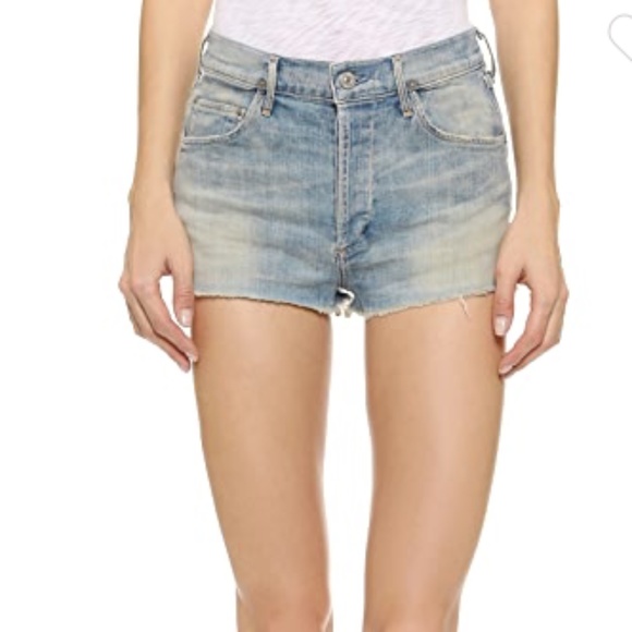 CITIZENS OF HUMANITY CHLOE VINTAGE SHORTS NWOT - Picture 6 of 10